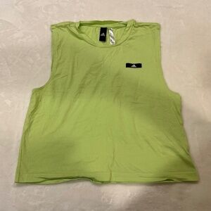 Adidas Women’s Size M Neon Green Tank/Sports Top